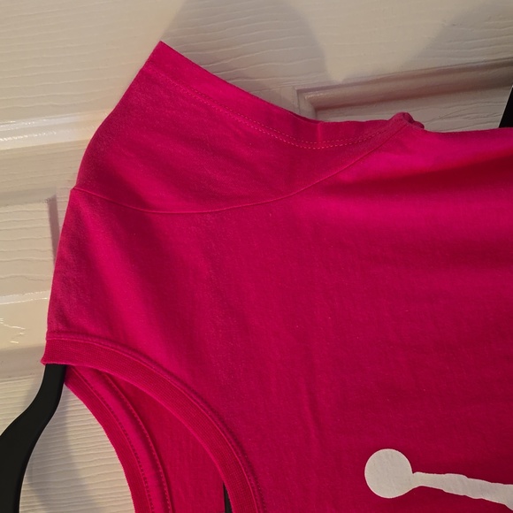 JORDAN BRAND GIRLS PINK SIGNATURE SHORT SLEEVE TEE-SHIRT SIZE LARGE - Picture 5 of 10